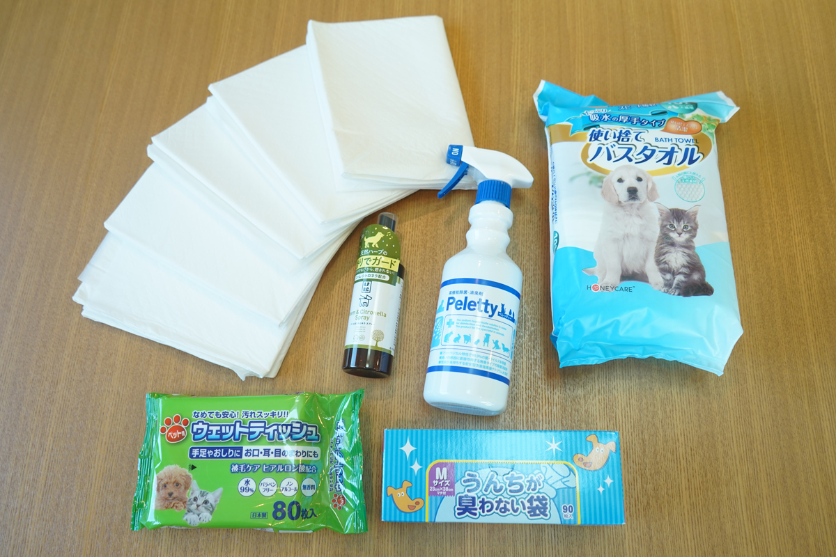 ペットシーツなど