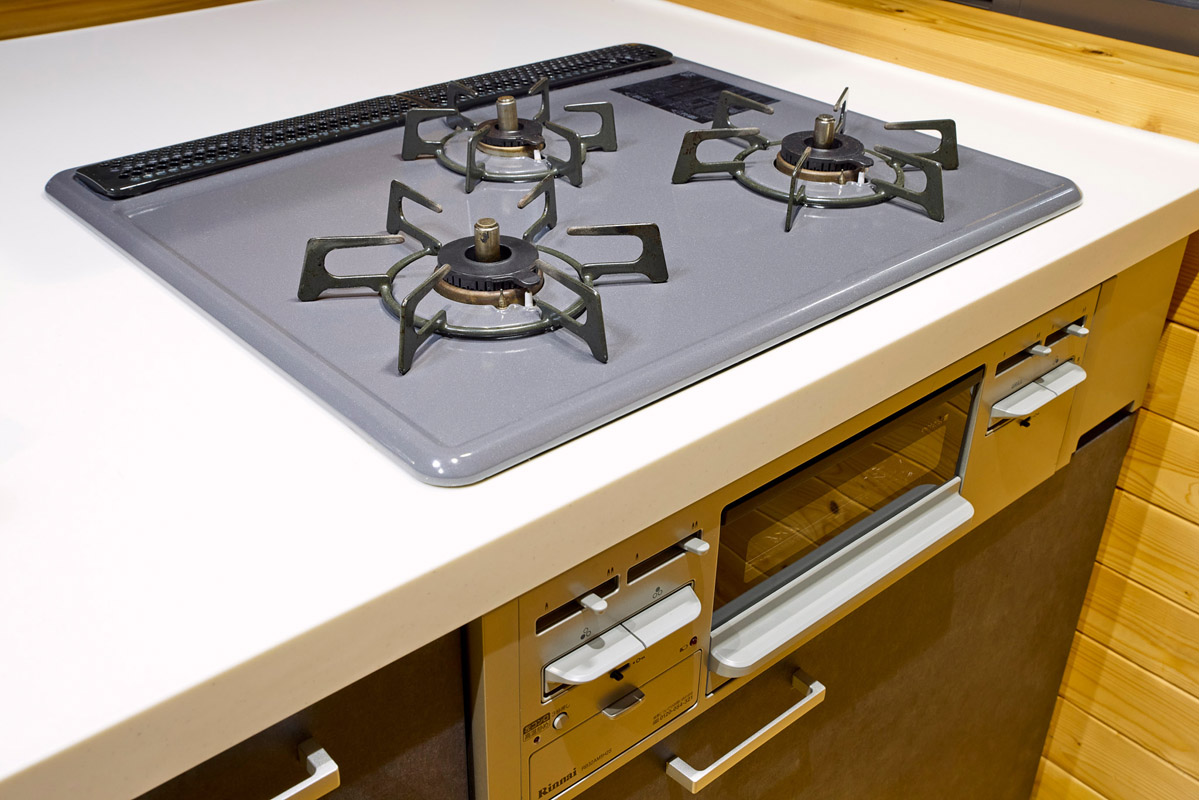 コンロ（ガス 3口）