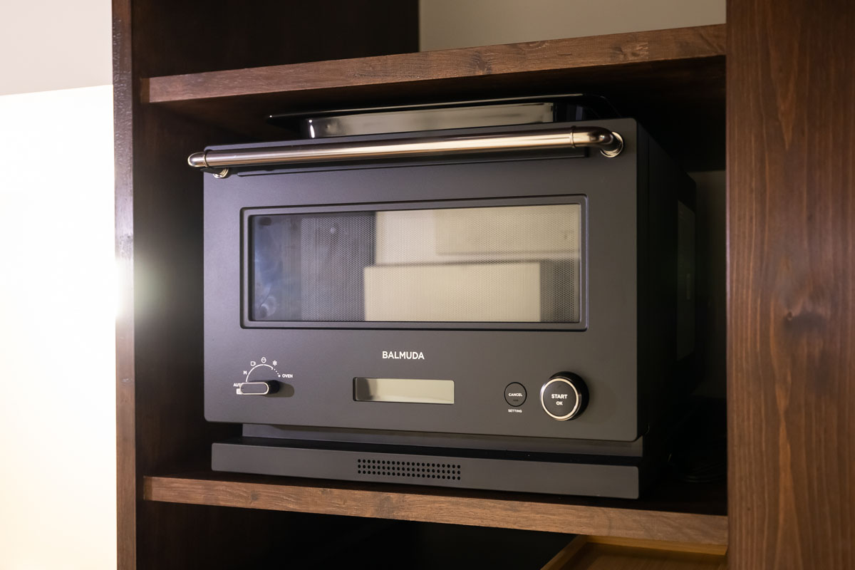 オーブンレンジ BALMUDA