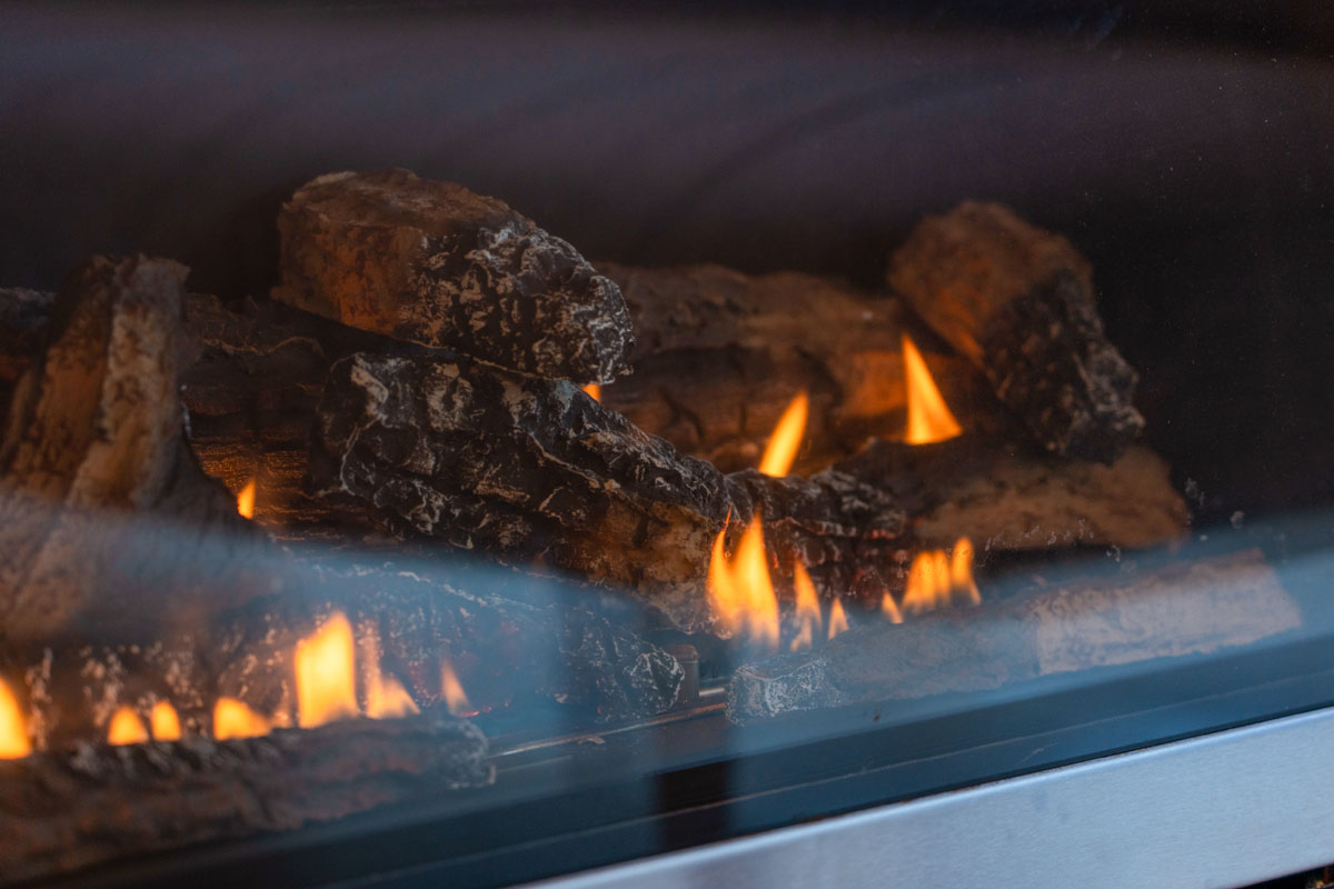 ガスストーブ（リビング）