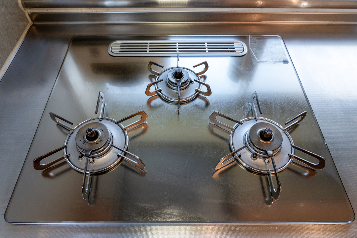 コンロ（ガス3口）